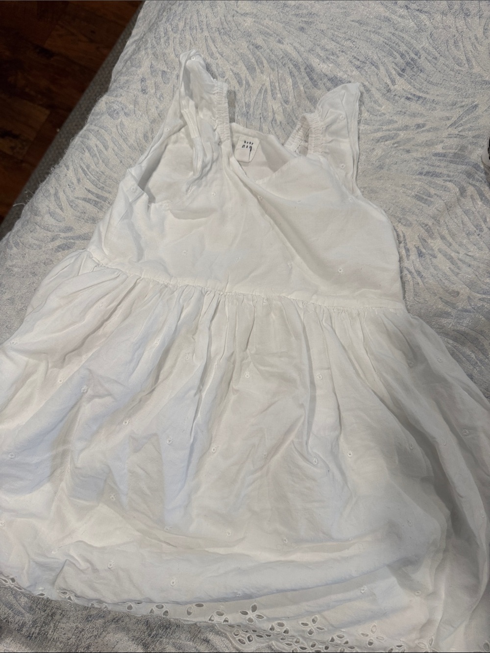 GAP White Eyelet Cotton Sundress for Girls